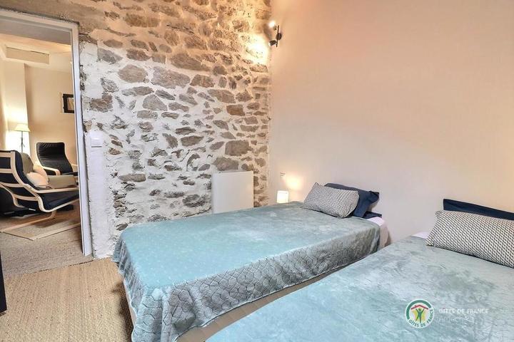 Chambre avec 2 lits modulables