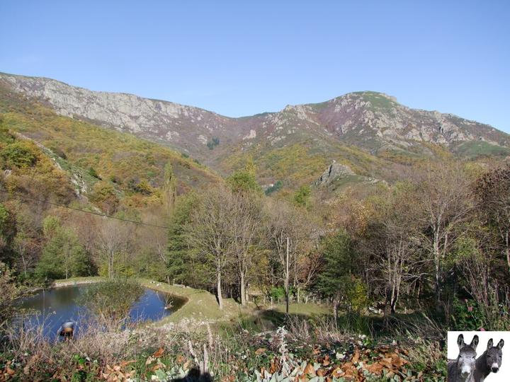 Yourte vue de la yourte