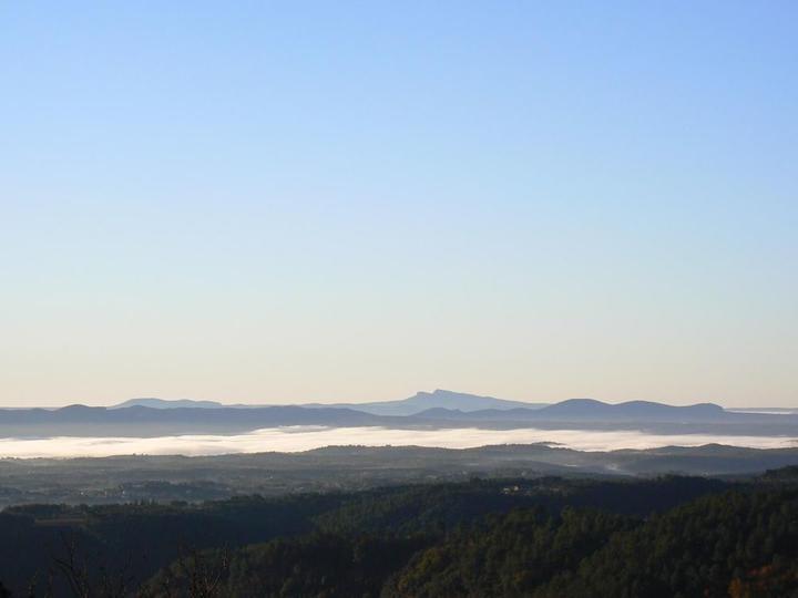 Vue de la terrasse vers le sud