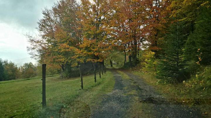 Au bout du chemin notre gite