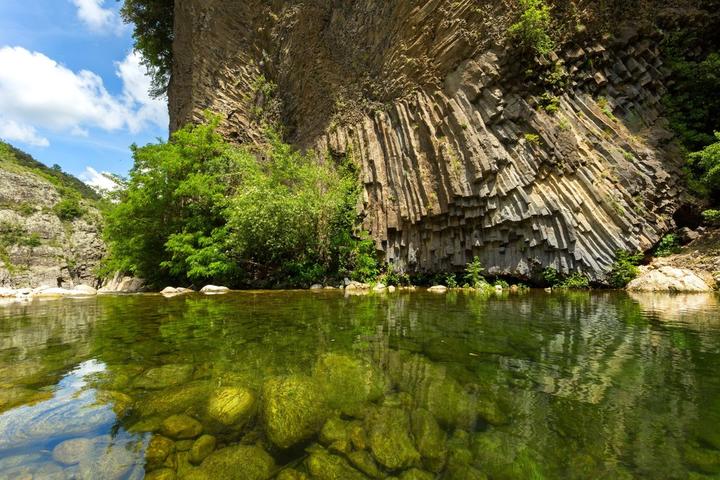 Jaujac - Le Lignon à la Turbine ©S.BUGNON Jaujac - Le Lignon à la Turbine ©S.BUGNON