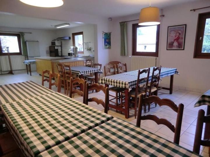 côté salle à manger du gîte