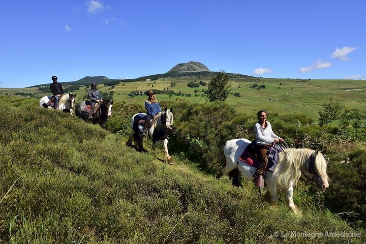 Ferme équestre "Le rêve nomade" - Le Béage, le 1er septembre 2014.