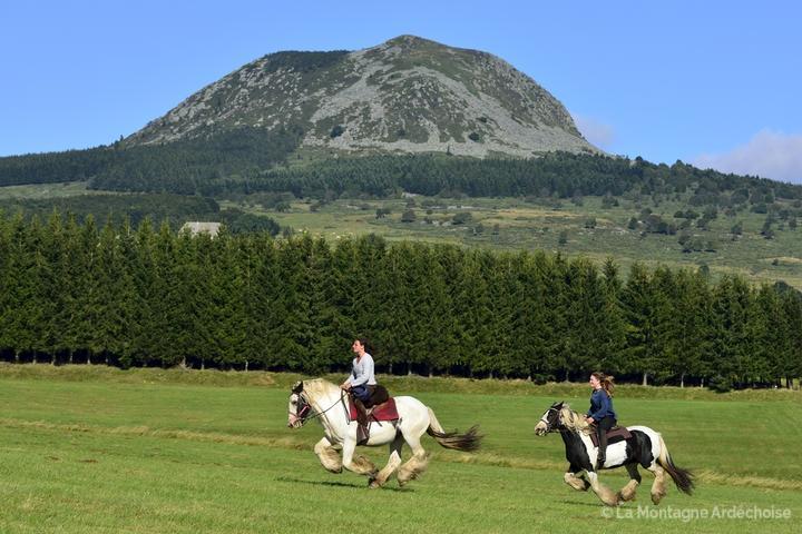 Ferme équestre "Le rêve nomade" - Le Béage, le 1er septembre 2014.